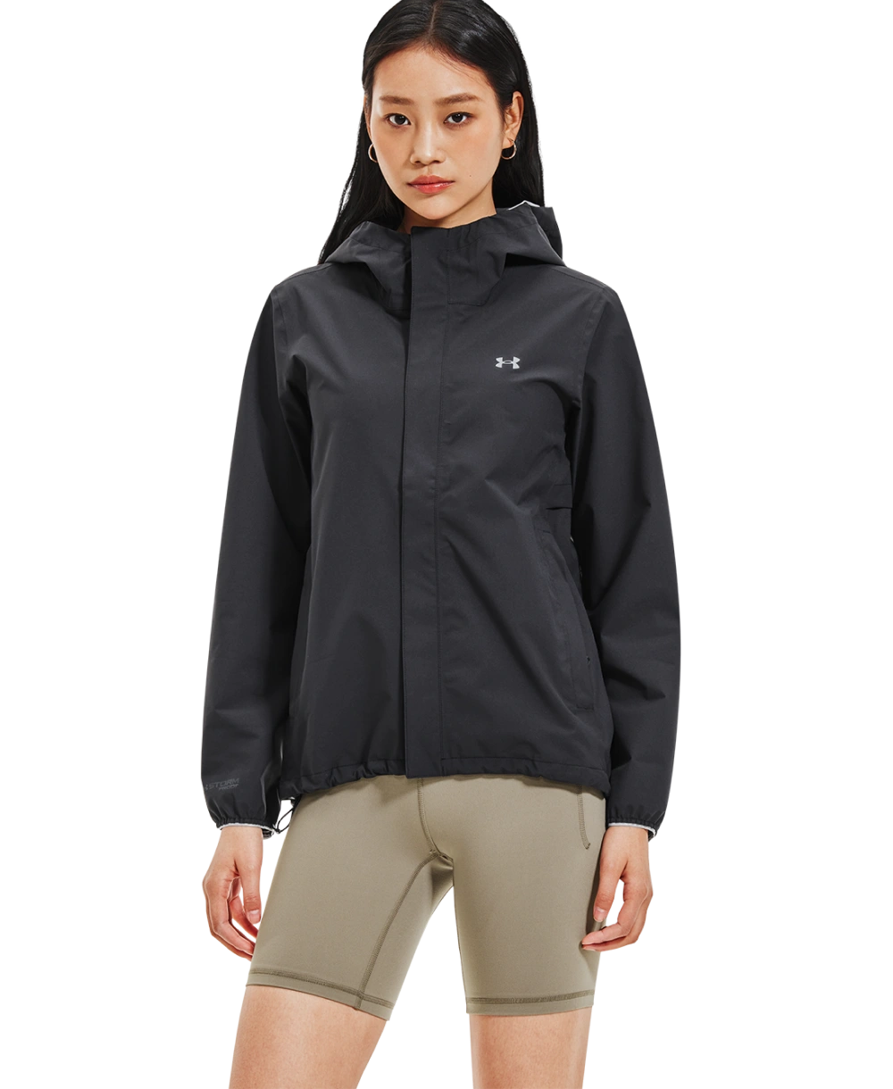 女子UA Stormproof Cloudstrike弹性夹克- Under Armour|安德玛中国官网